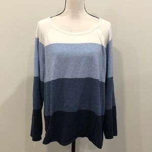 Karen Scott Colorblock Sweater